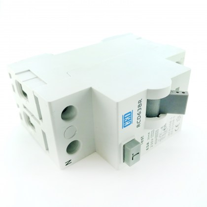 CED RCD63BR 63A 63 Amp 30mA RCD 2 Double Pole Circuit Breaker
